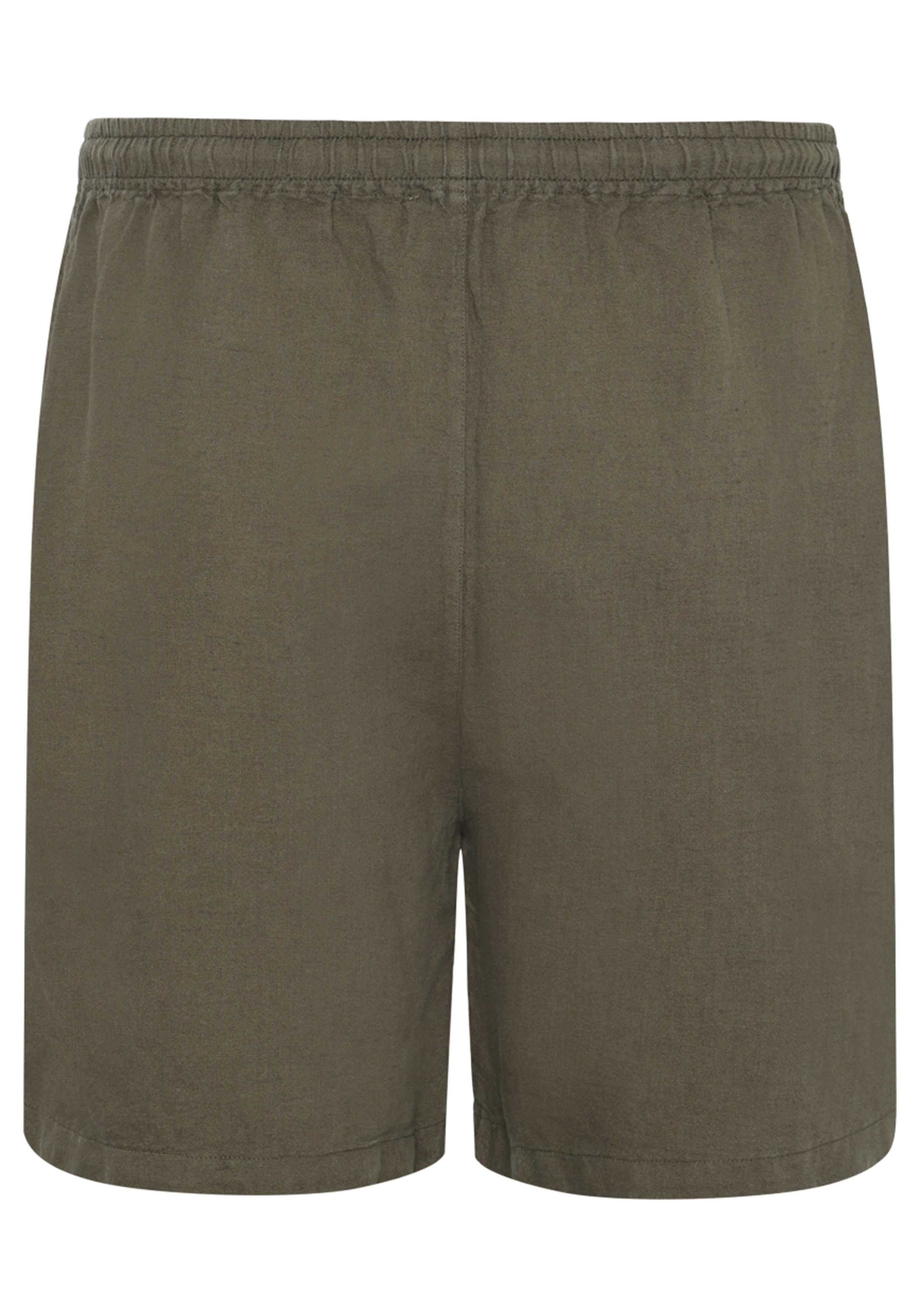 Klitmøller Collective Leinen-Shorts Bertram Linen Taupe