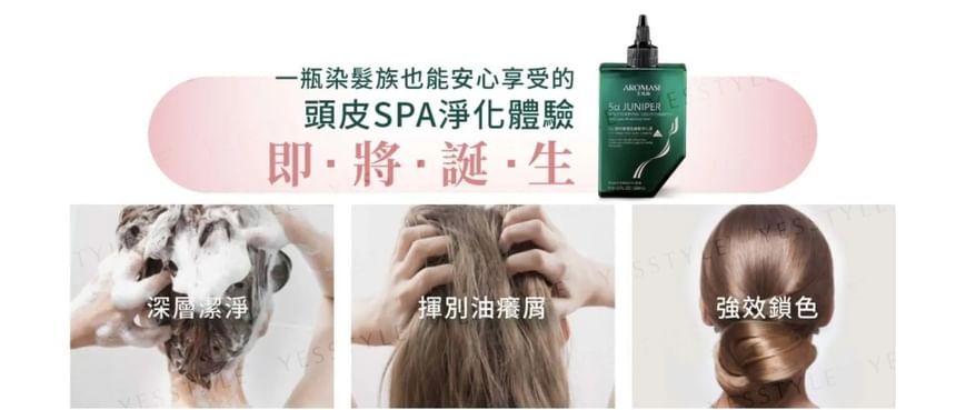 AROMASE - 2% 5a Juniper Color Care Scalp Purifying Liquid Shampoo