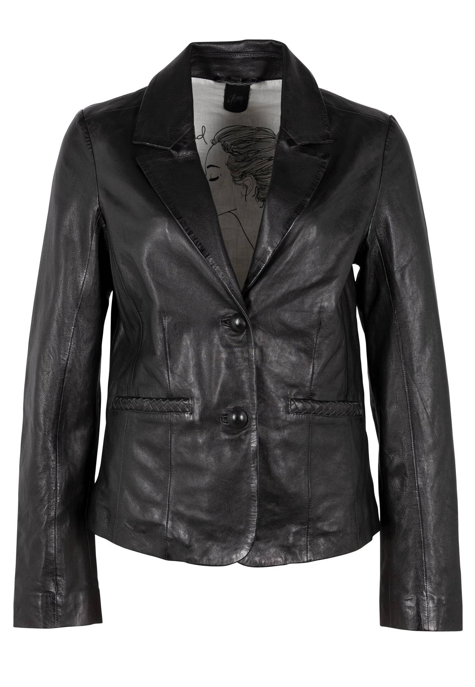 Gipsy| Damen Lederblazer GWRENIE LASV