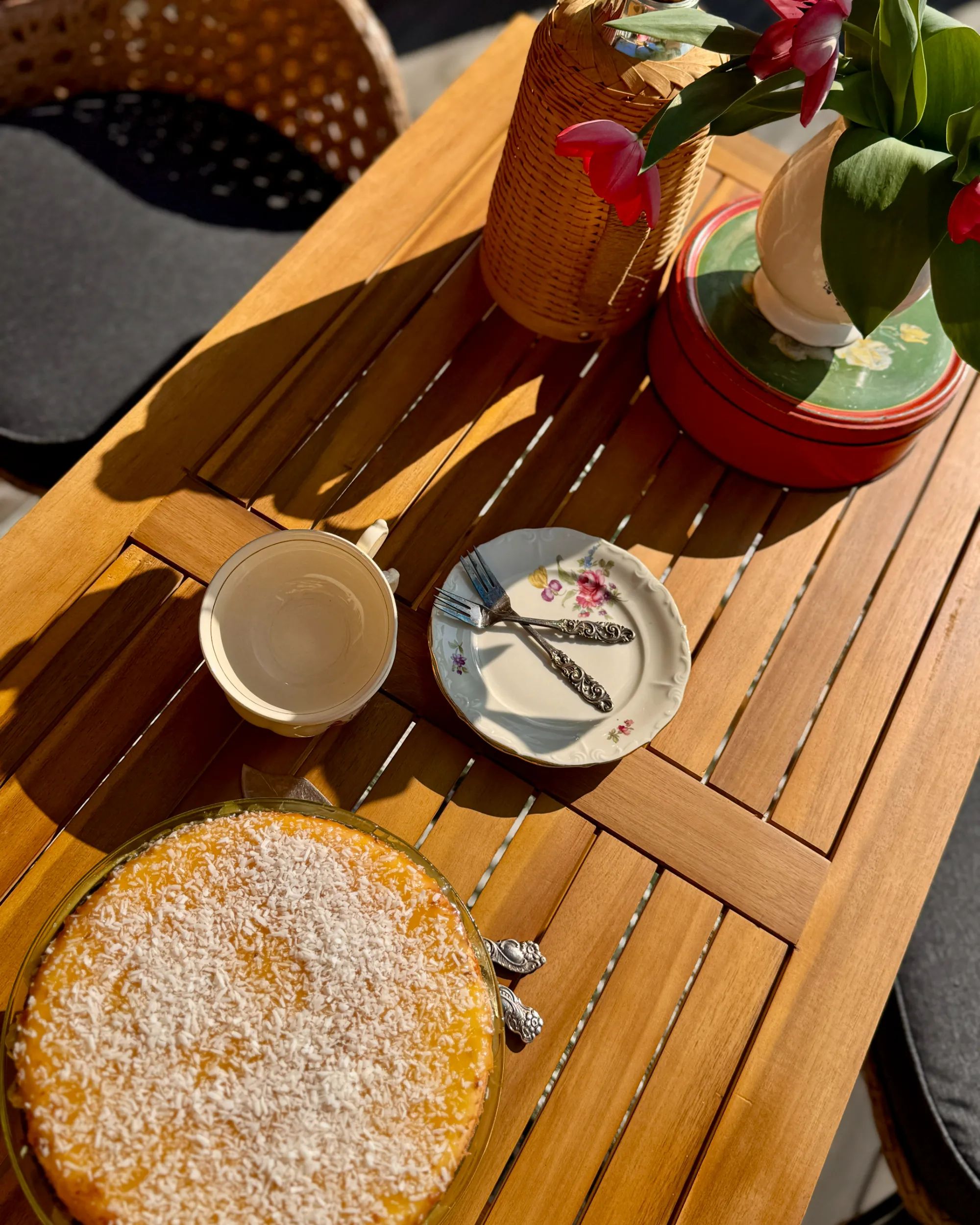 Tuin eettafel PROSSEDI 120 cm 60 cm Acaciahout Bruin
