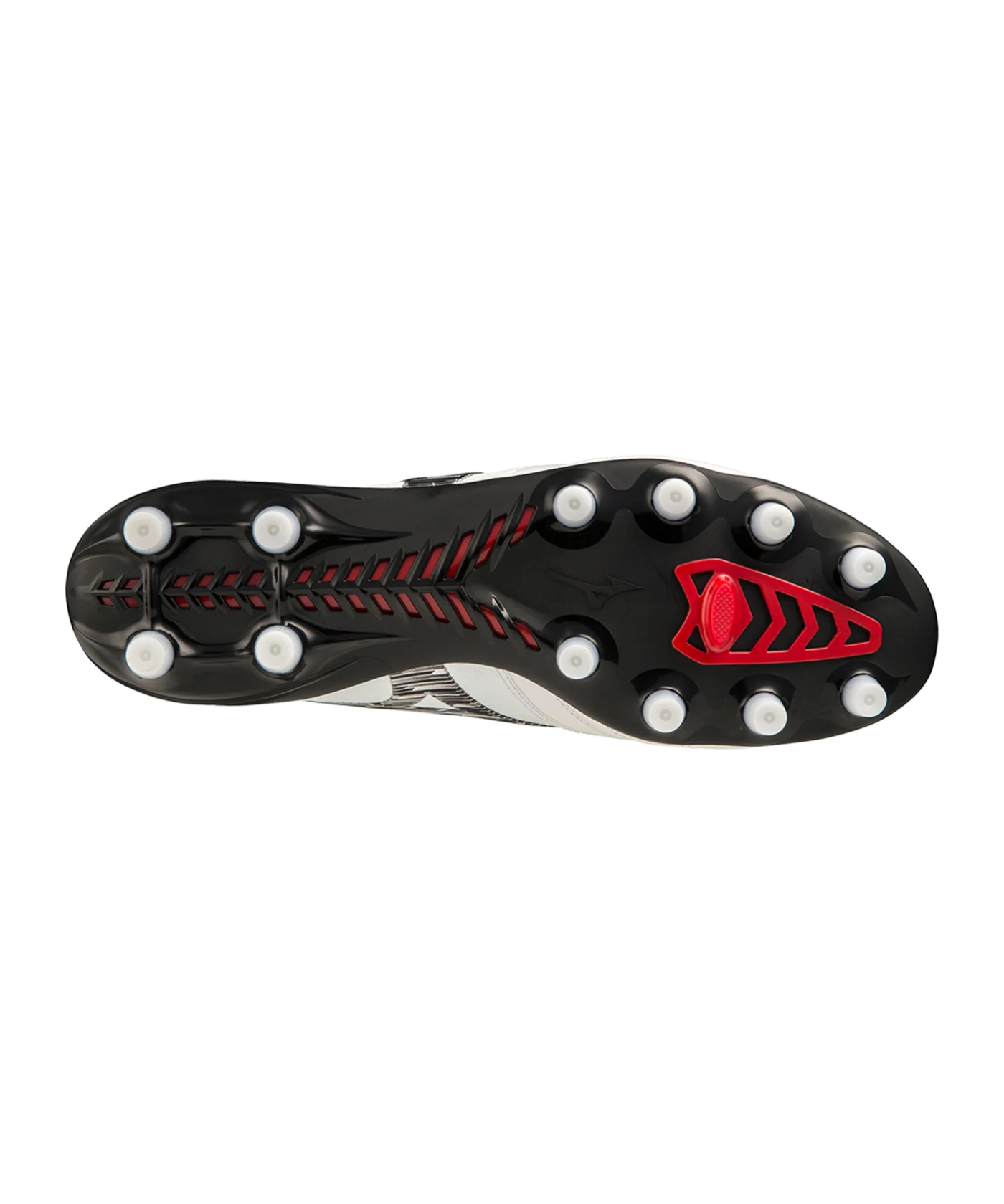 Mizuno Morelia Neo IV Made in Japan FG Special Edition Weiss Schwarz Rot F09