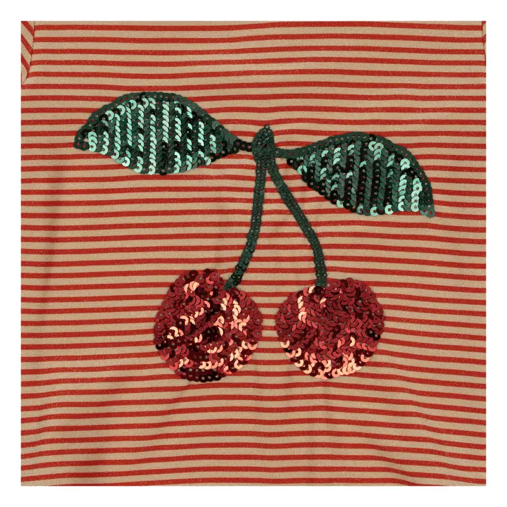 Konges Sløjd Maillot de Bain Anti-UV Jade Pailleté | Terracotta