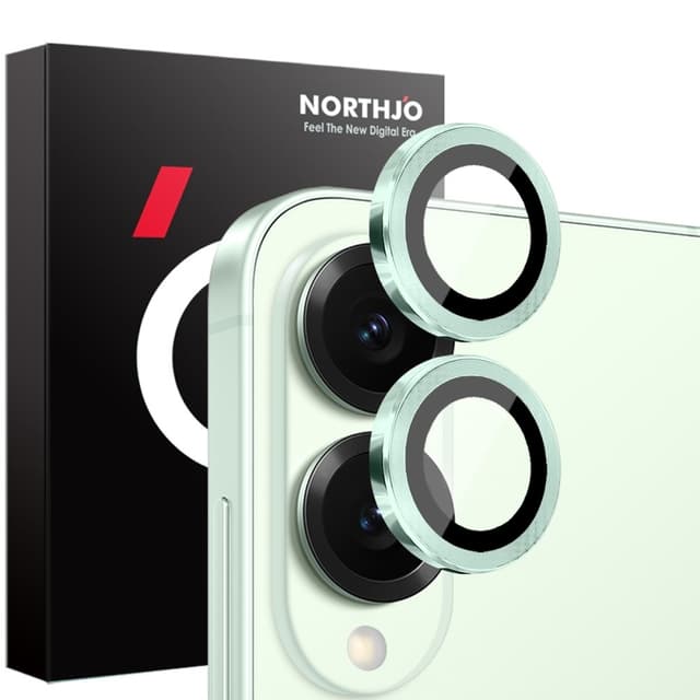 NORTHJO til Samsung Galaxy S25 Edge Hærdet Glas Kameralinsebeskytter