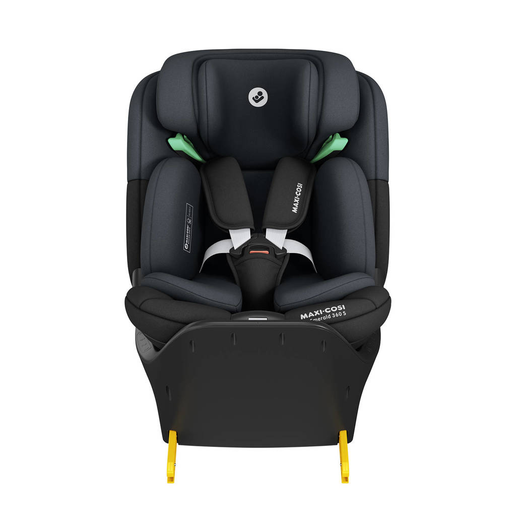 Groeit met het kind mee, is veilig en comfortabelEmerald 360 S Tonal Black