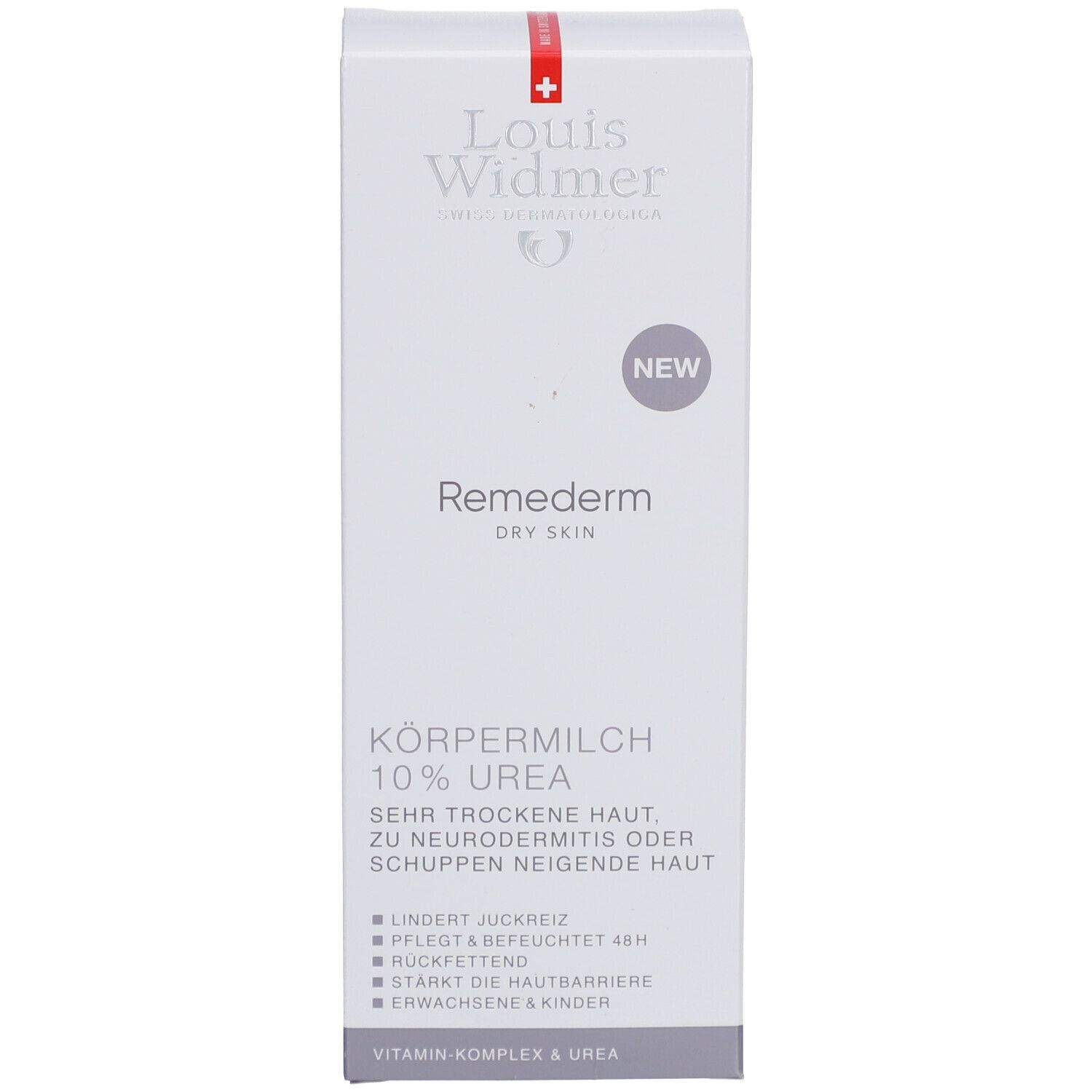 Louis Widmer Remederm Dry Skin Körpermilch 10 % Urea