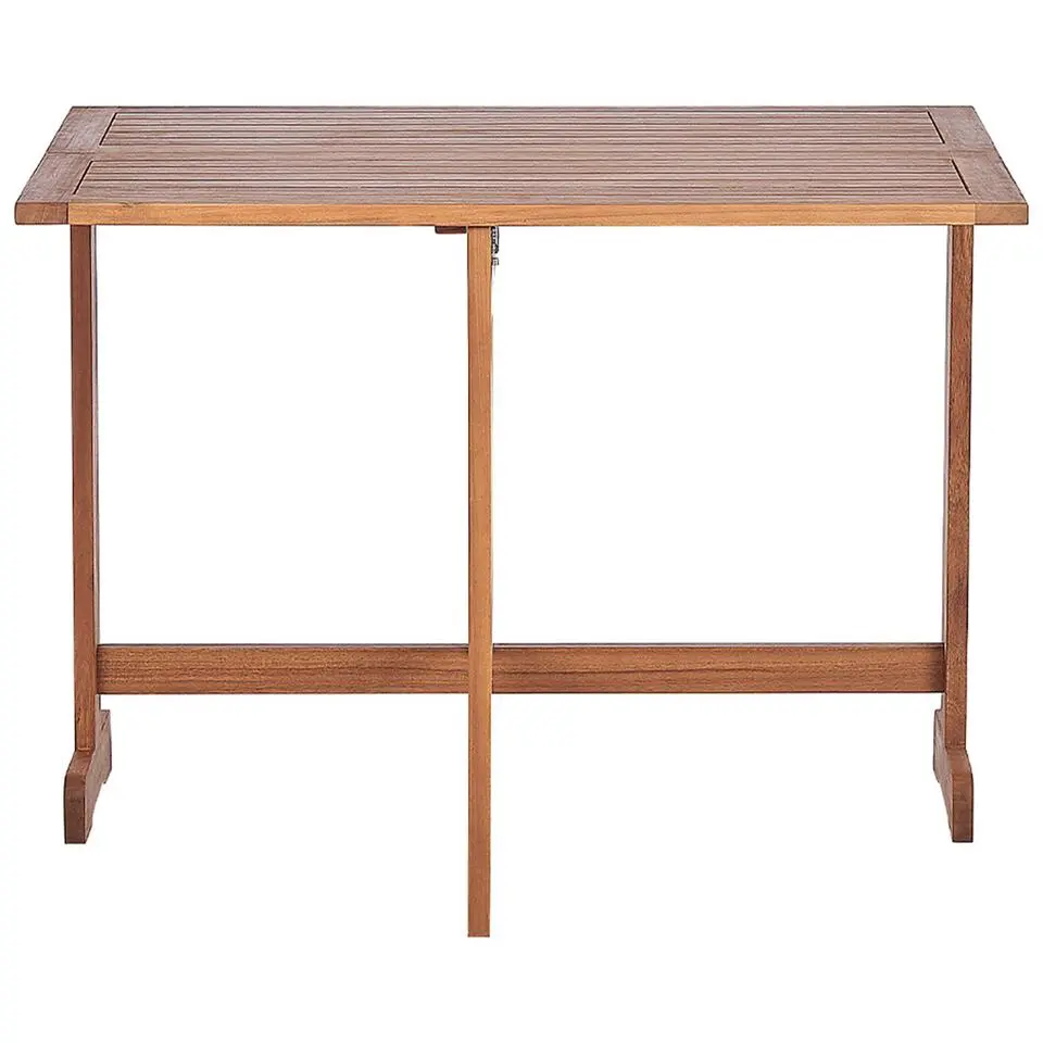 LENOLA - Bistroset voor 2 - Lichte houtkleur - Acaciahout