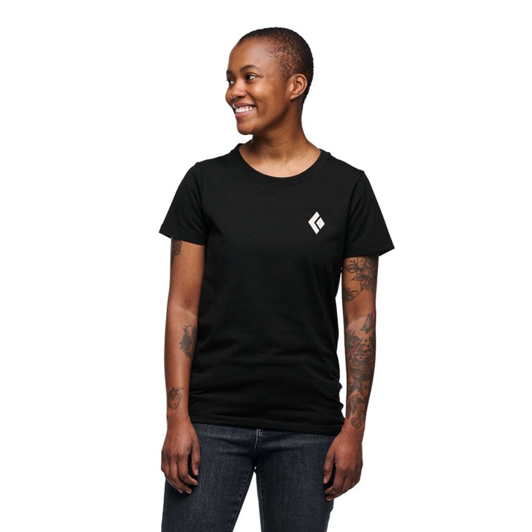 Black Diamond W Eqpmnt For Alpinists Ss Tee Black