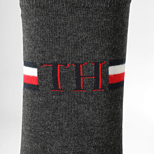 Lot De 2 Paires De Chaussettes 1492 Gris Anthracite Chiné