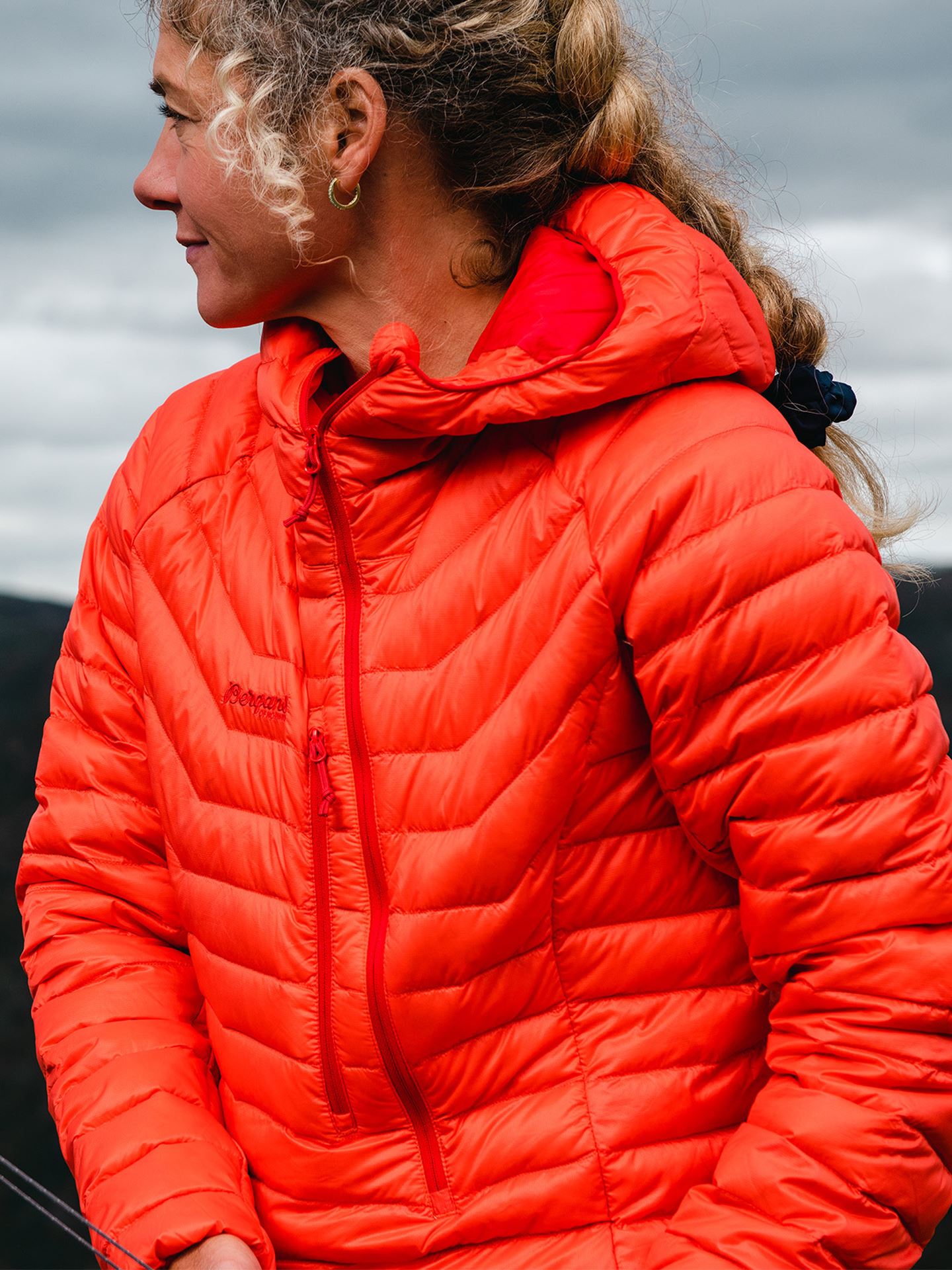 Cecilie Down Light Anorak