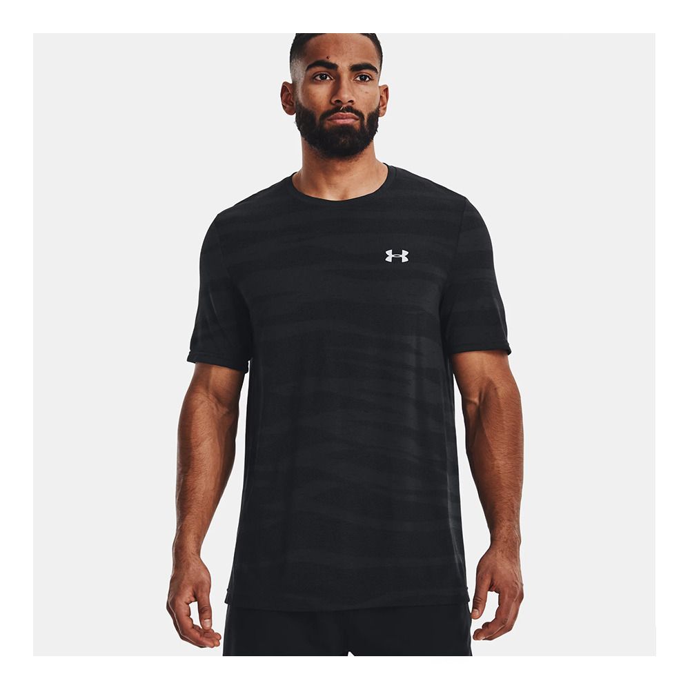 Under Armour SEAMLESS WAVE - Maillot Homme black