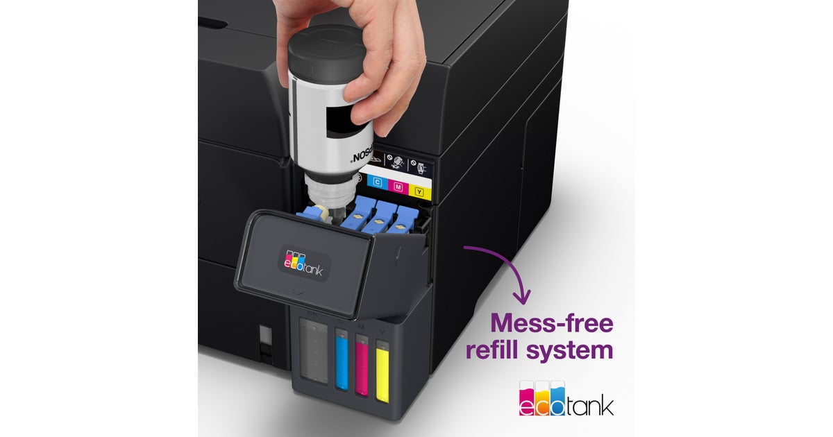 EpsonEcoTank ET-4950 all-in-one inkjetprinter  (Zwart, Faxen, Scannen, Kopiëren, wifi, inclusief tot 3 jaar inkt)