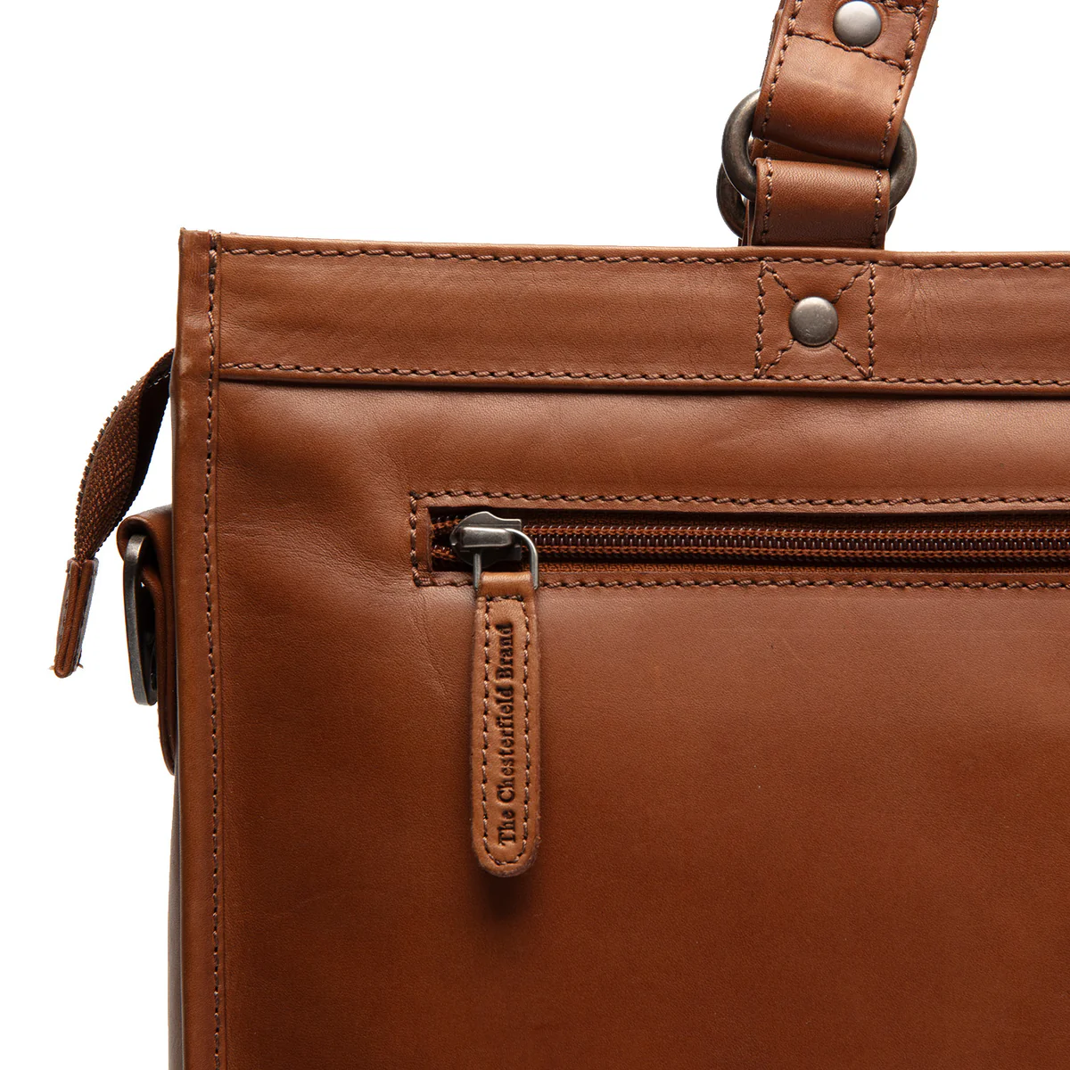 The Chesterfield Brand Manly Shopper Cognac
