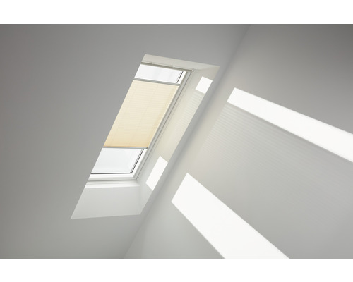 Velux plisségordijnen crème beige uni handleiding FHL C02 1278SWL
