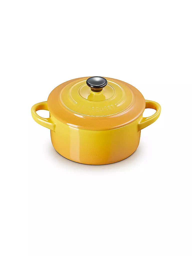 LE CREUSET Mini-Cocotte POTERIE 10cm/0,2L Nectae gelb