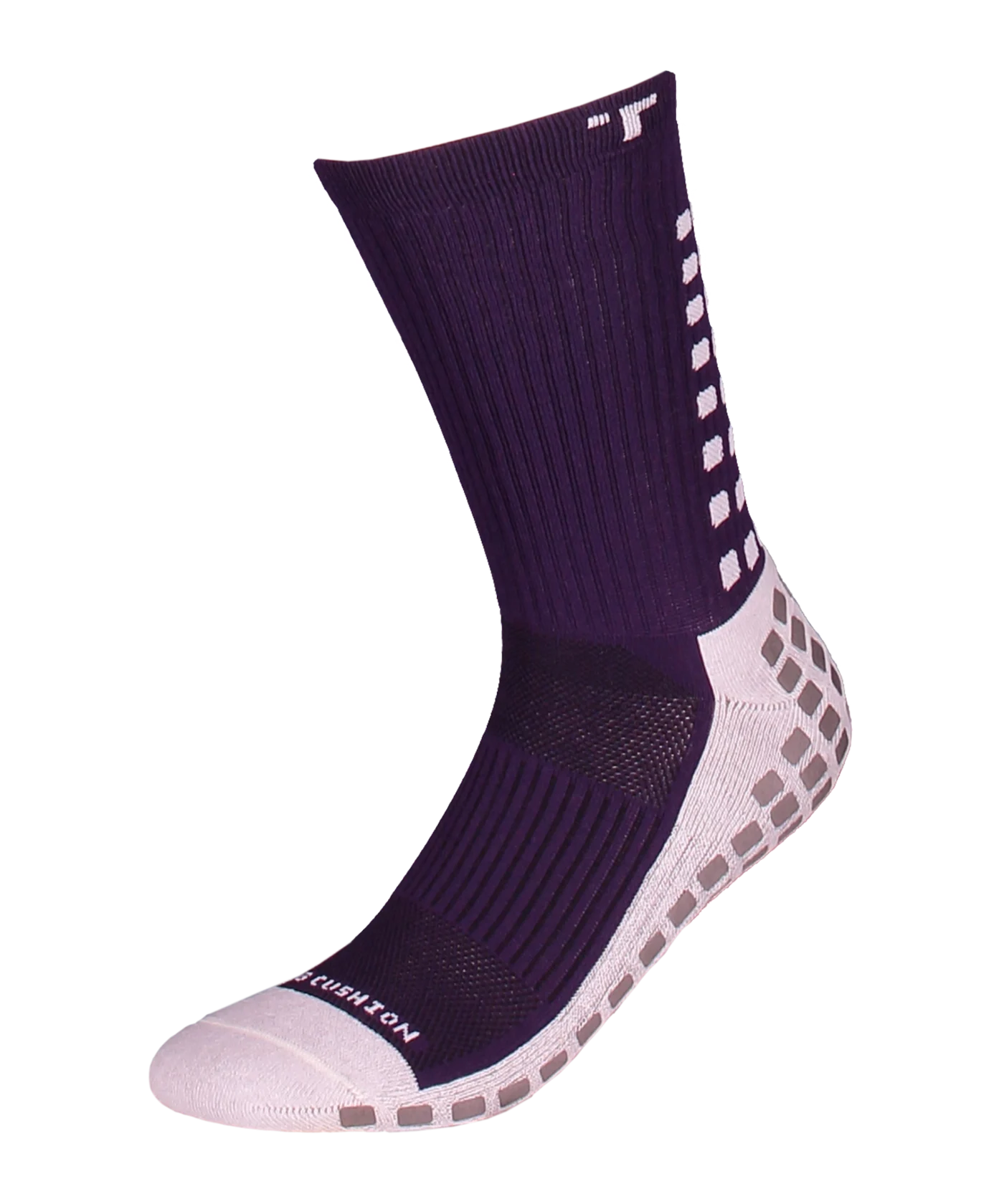 TruSox Mid Calf Cushion 3.0 Socken Lila Weiss