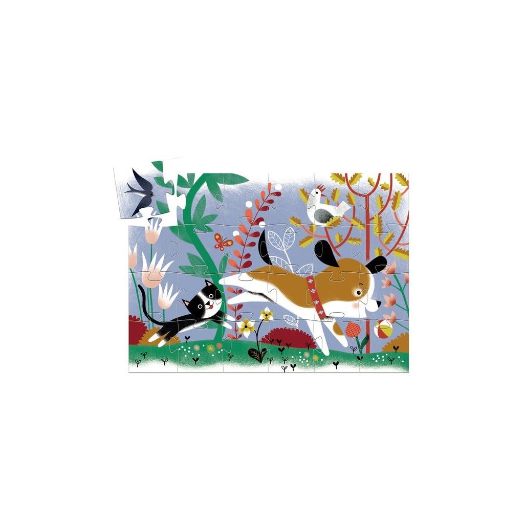 Puzzle Silhouette : Firmin Petit Chien – 24 Pièces