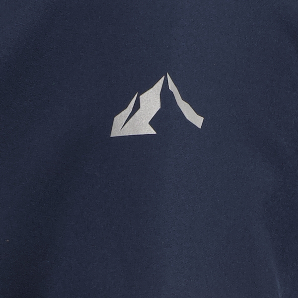 Mountain Peak dames softshell jas donkerblauw
