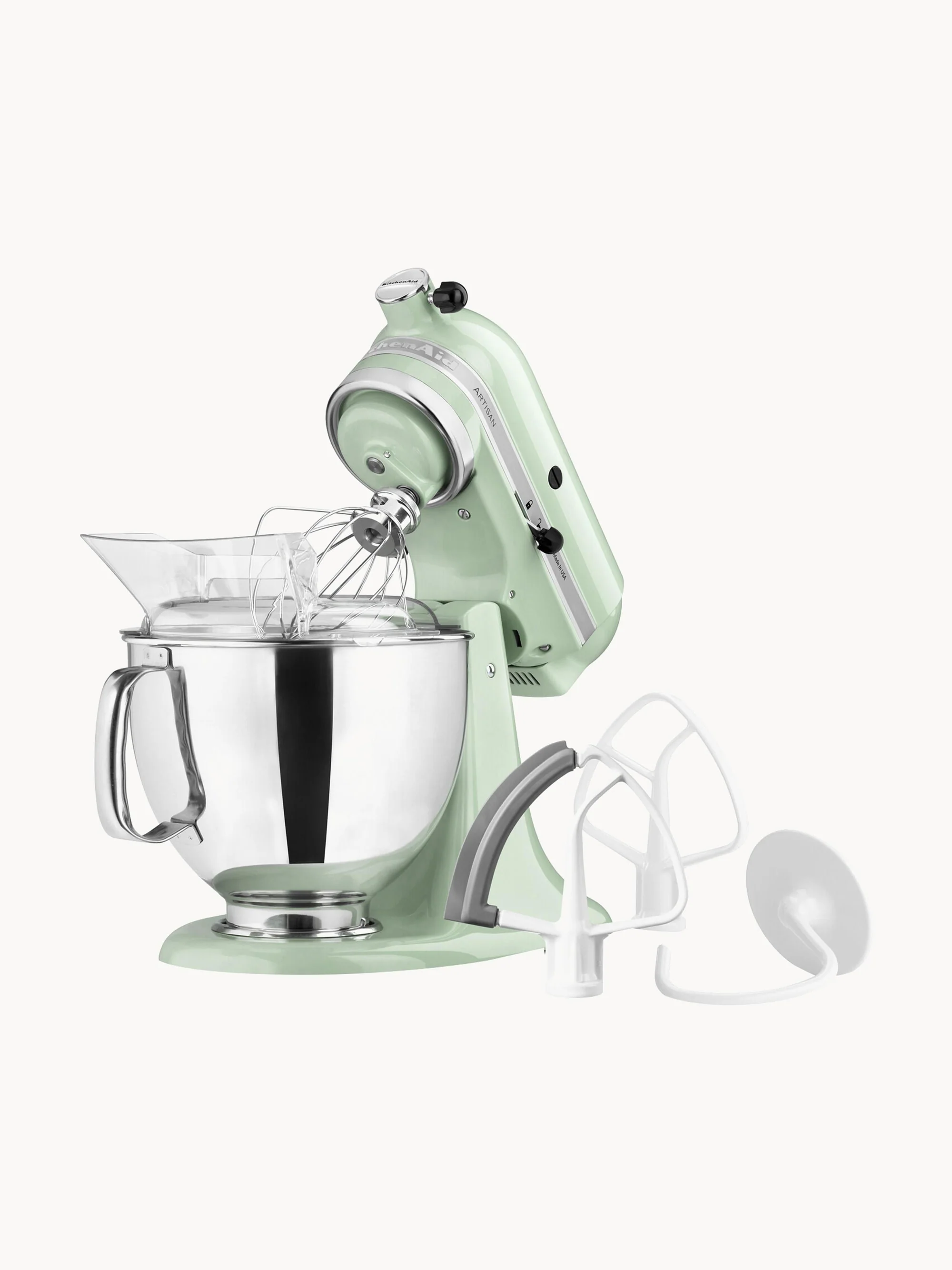 Kantelbare keukenmachine Artisan, 4.8 L, 8-delig