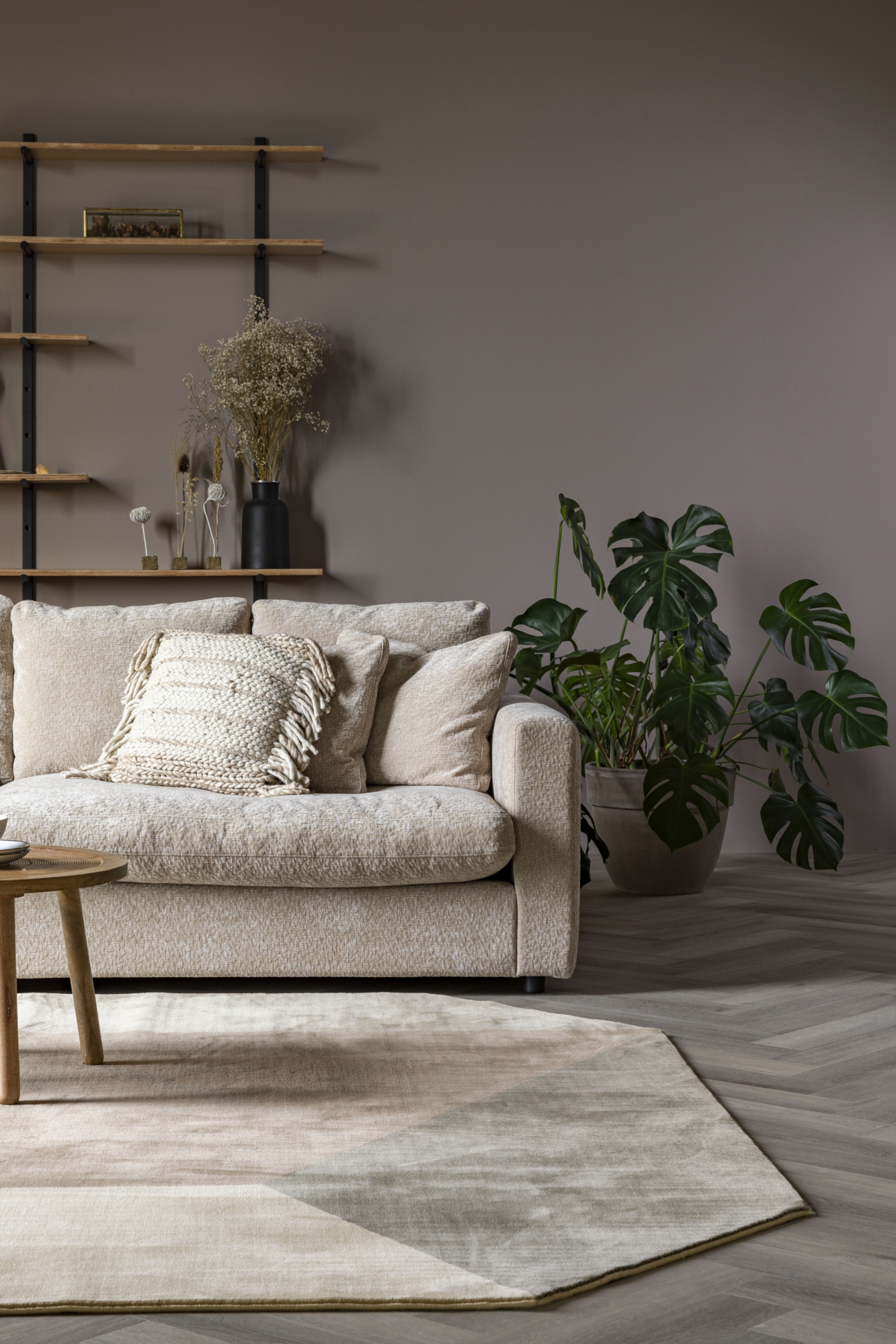 Vloerkleed Harmony 160x230 bruin