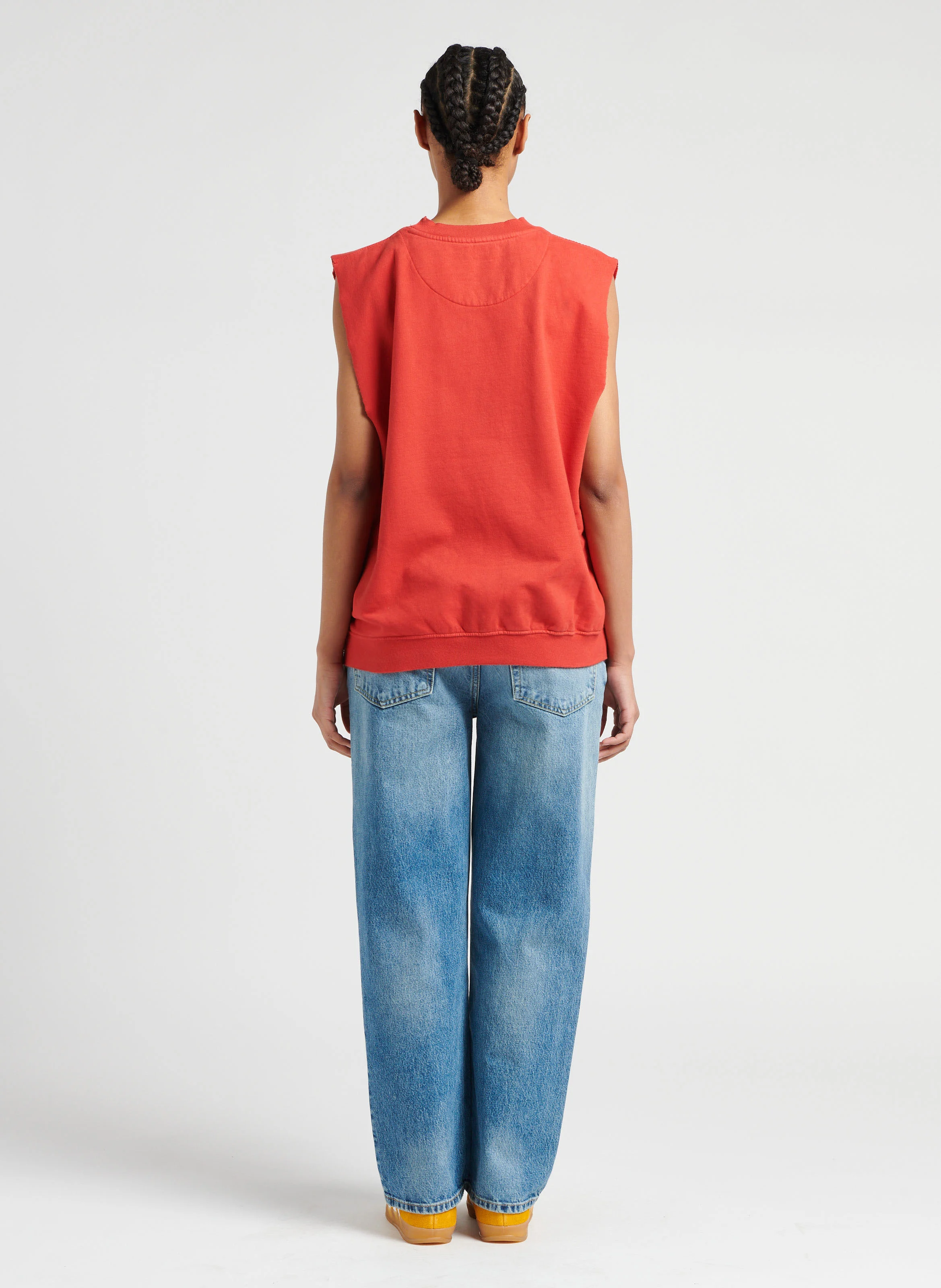 90S LOW SLUNG - Jean boyfriend en coton| Jean Délavé
