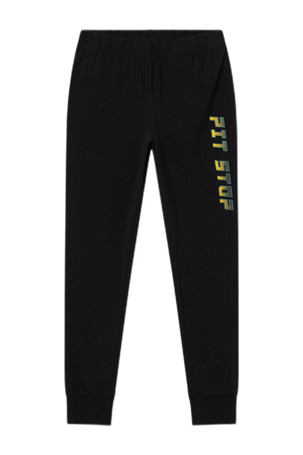NAME IT pyjama NKMNIGHTSET CARS groen/zwart
