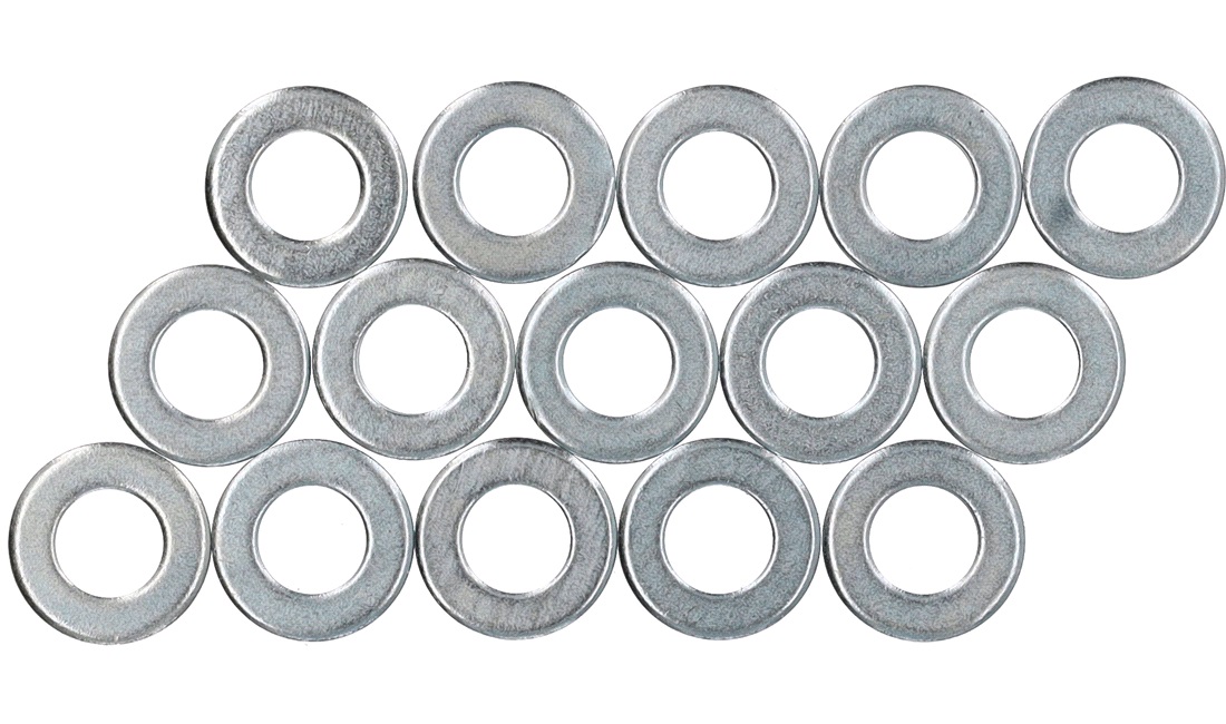 Spændeskiver M10 10,5x20x2 mm - 15 stk