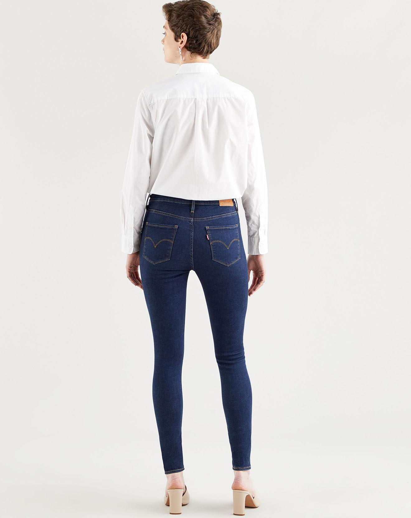 Levi's® Jean 720 Hirise Super Skinny sculpt Echo B bleu
