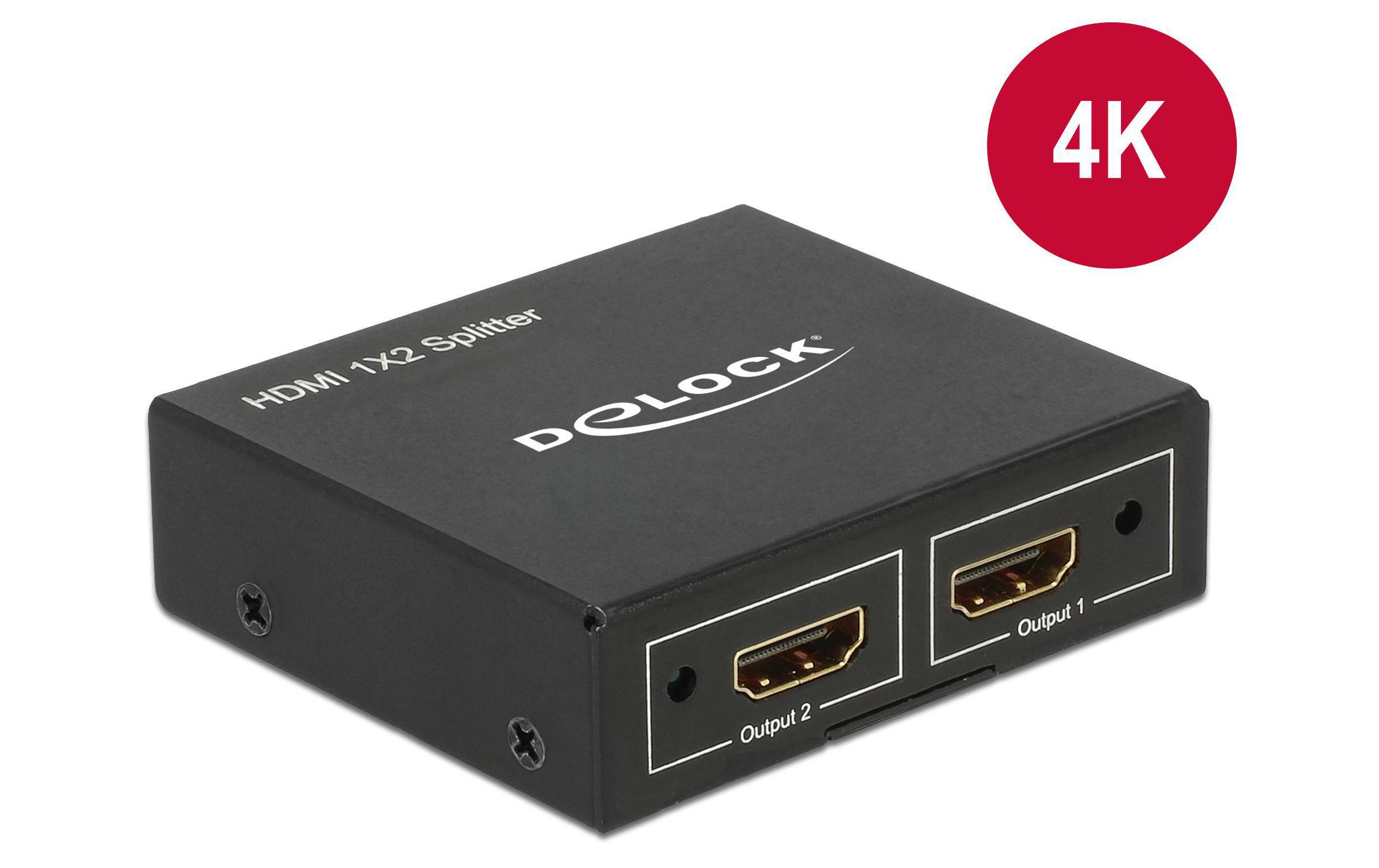 2-Port Signalsplitter HDMI - HDMI 4K/30Hz2-Port HDMI-Signalsplitter, Aktiv