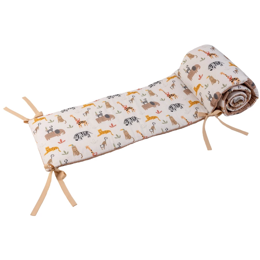Ullenboom Nestchen für Babybett Sand Savanne 210 x 30 cm