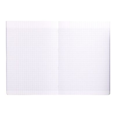 Clairefontaine - Cahier A4 (21x29,7 cm) - 96 pages - grands carreaux (Seyes) - disponible dans différentes couleurs