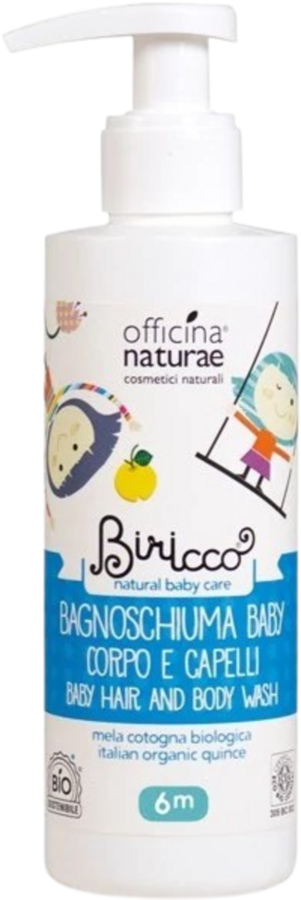 Officina Naturae  2in1 Shampoo & Waschgel, 200 ml