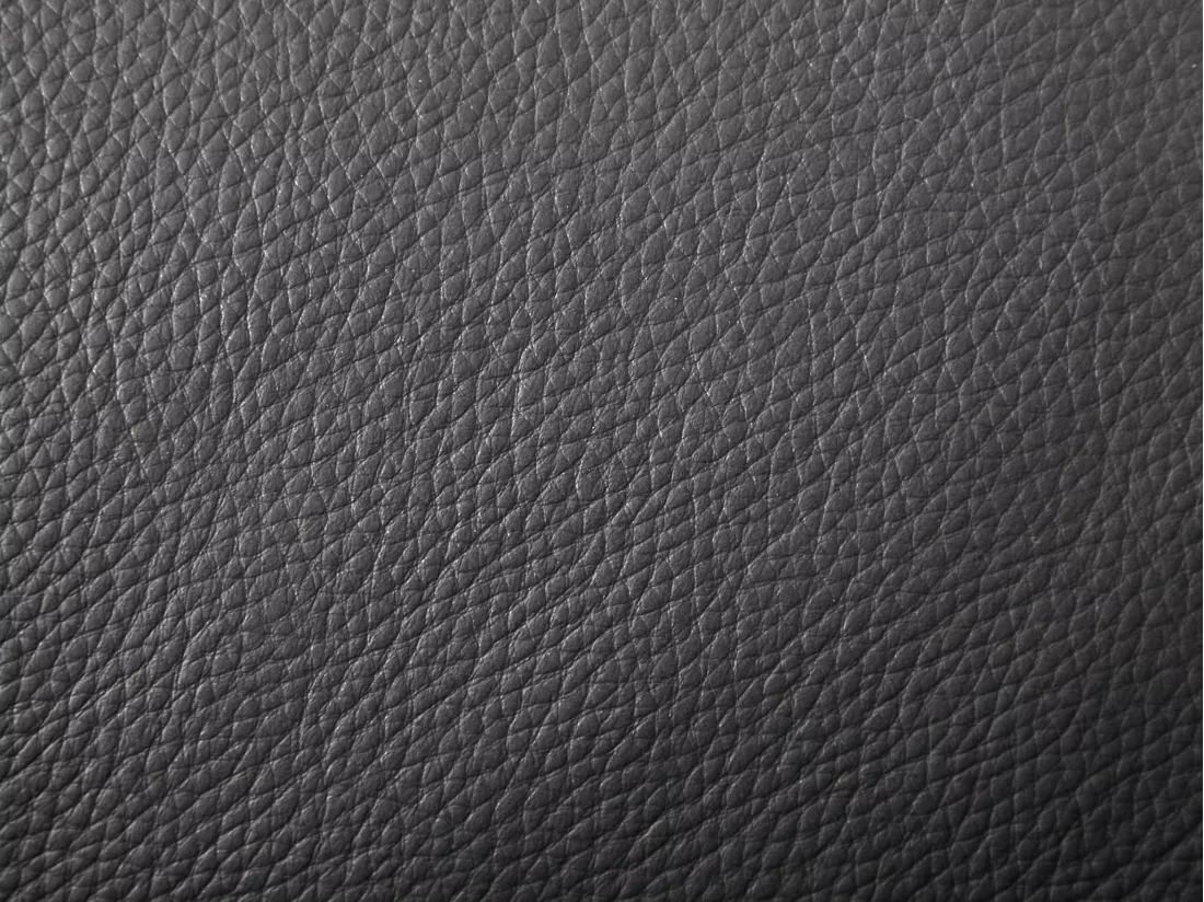Canapé 2 places relax électrique en cuir gris anthracite DAVOLI