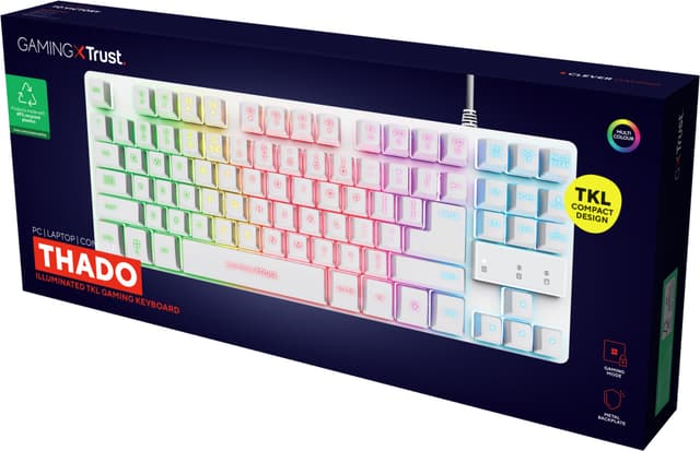 Trust GXT833W Thado gaming tastatur