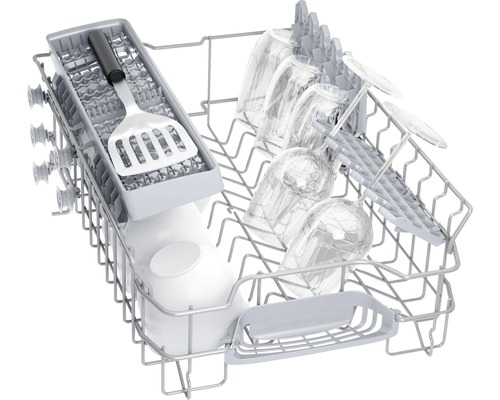 Bosch SPI2IKS10E halfgeïntegreerde vaatwasser, 44,8 x 81,5 x 57,3 cm, voor 9 couverts, 9,5 l inhoud, 48 dB(A) - Compatibel met SMART HOME van hornbach