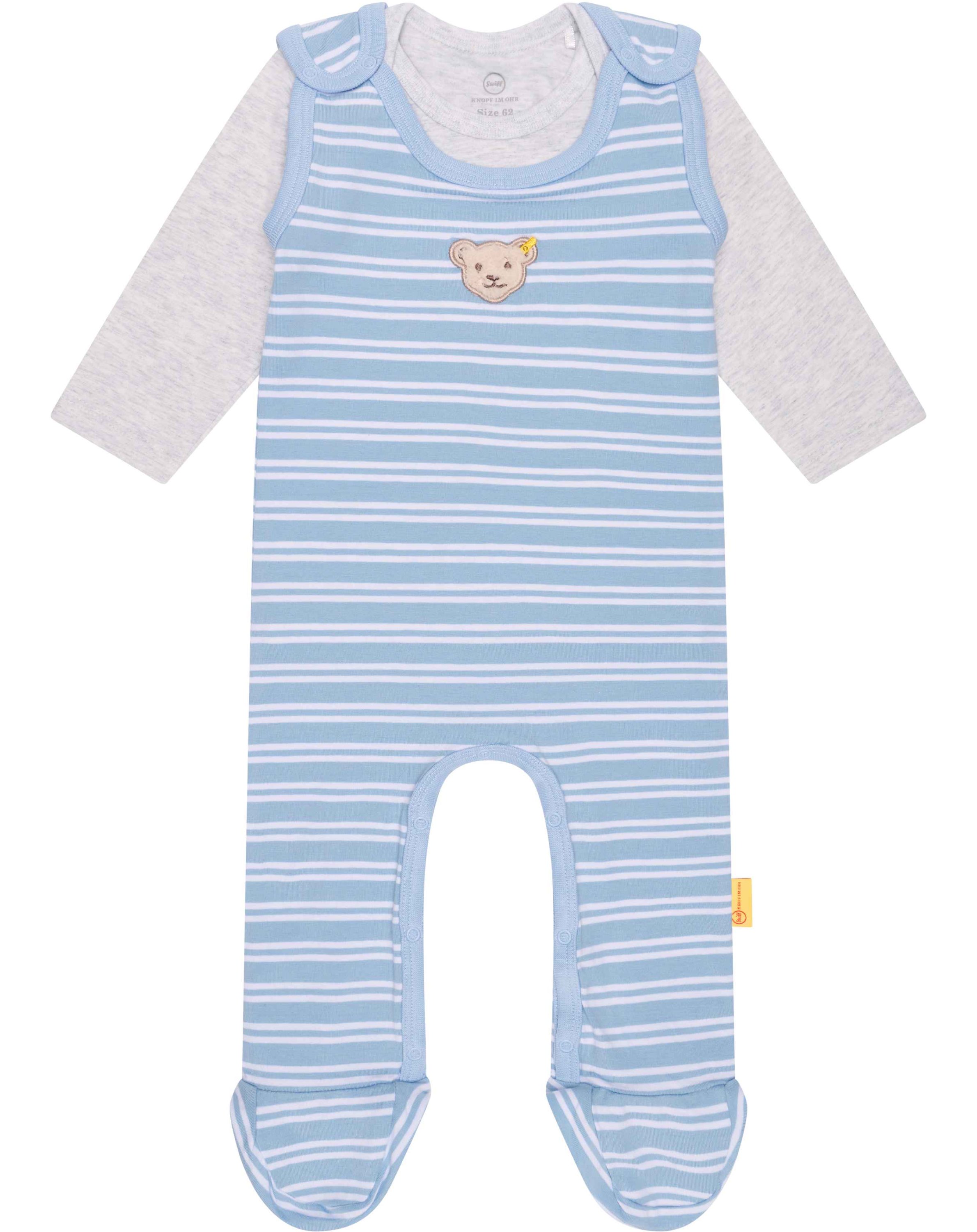 Strampler IMRE mit Langarmshirt in chambray blue