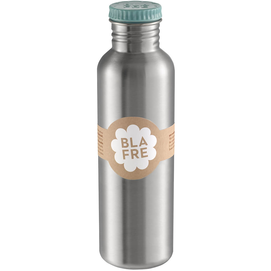 Blafre rvs drinkfles blauwgroen - 750 ml