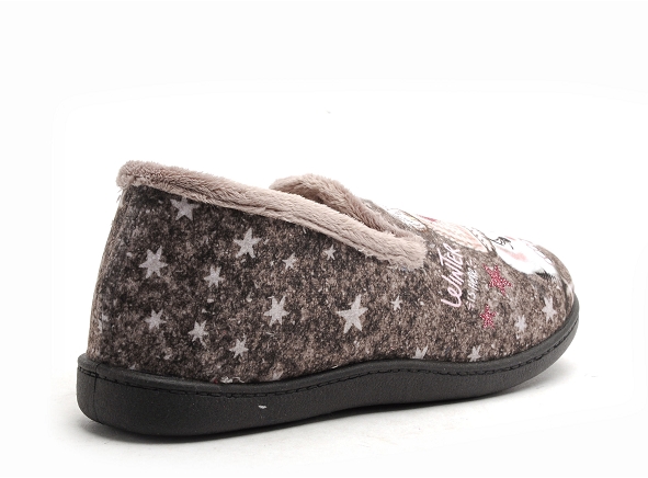 Plumaflex roal chaussons femme r12215 gris