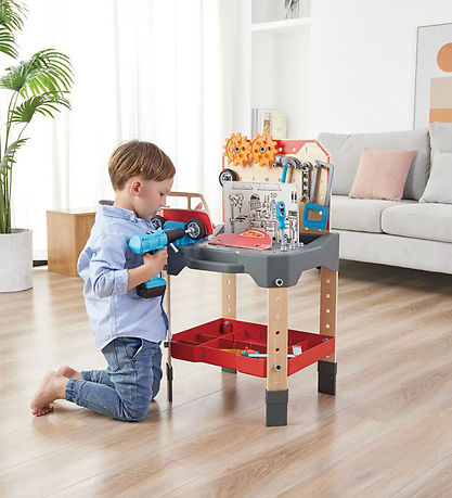 Hape Arbejdsb?nk m. V?rkt?j - Junior Inventor - 71 Dele
