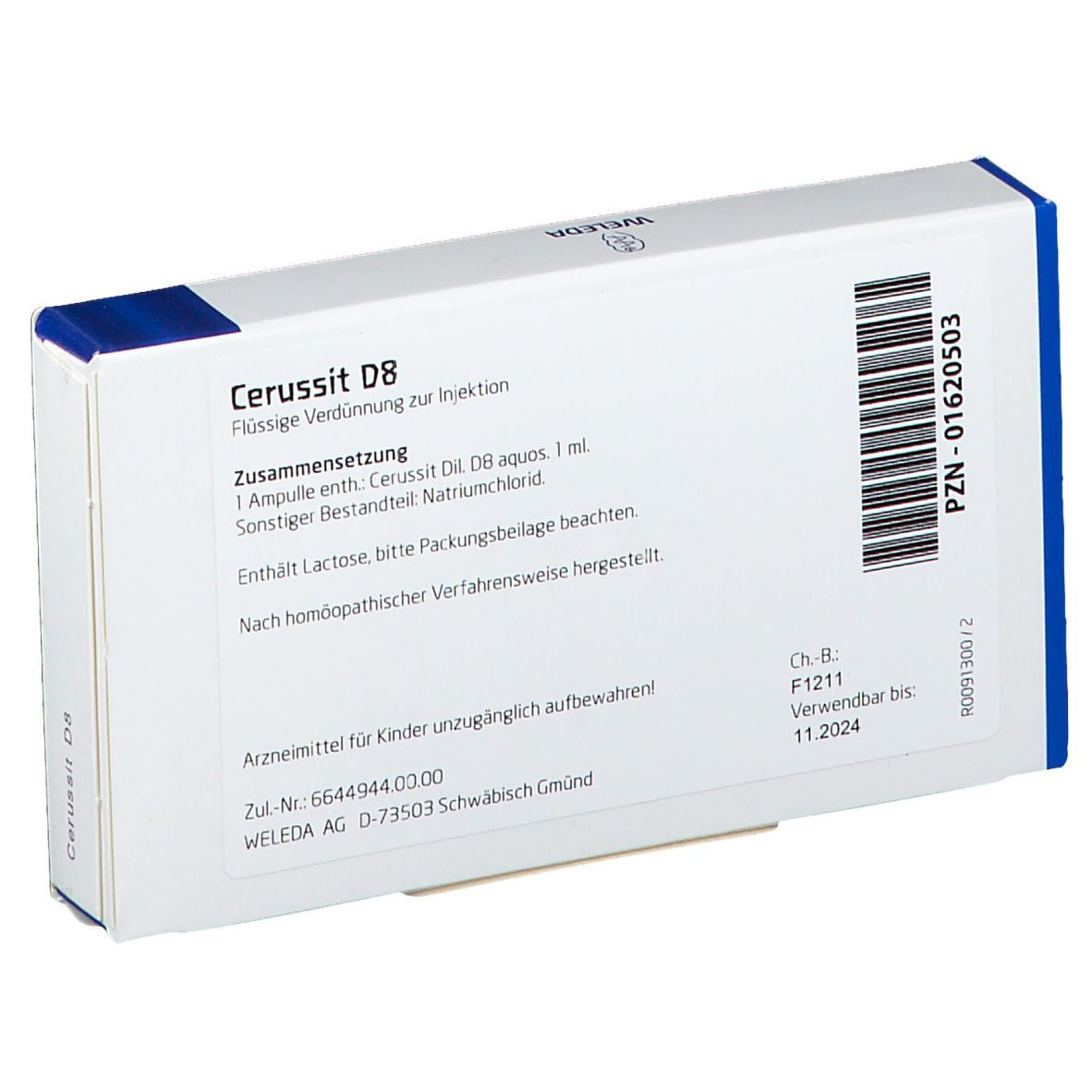 Cerussit D8 Ampullen