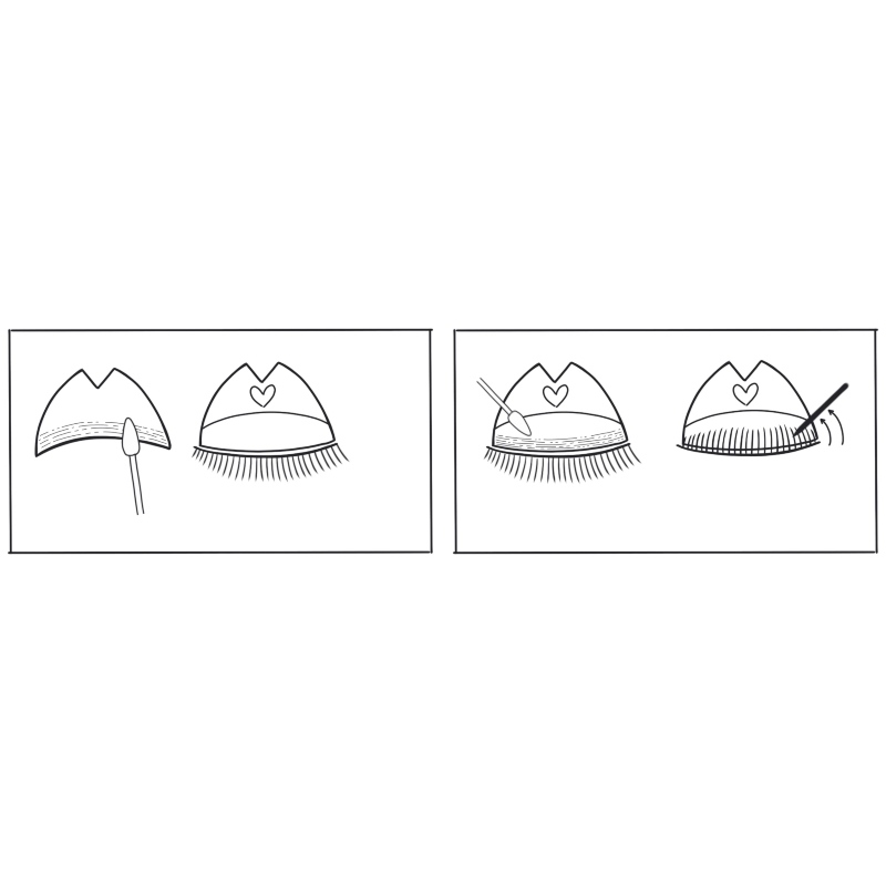 RefectoCil Lash Lift Refill Lifting Pads 1 Pair - M