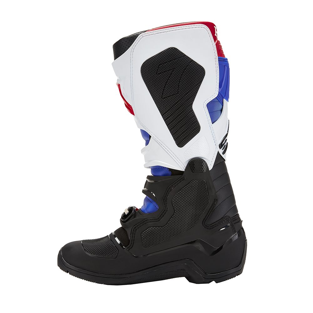 Alpinestars - Bottes Tech 7 Enduro Drystar® Honda Noir / Blanc / Bleu / Rouge fluo