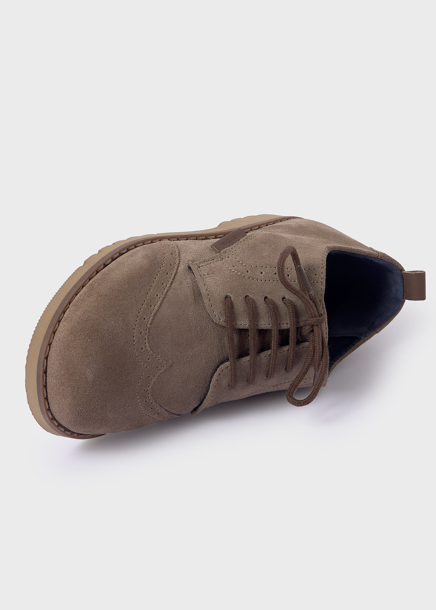 Sapato oxford infantil de couro