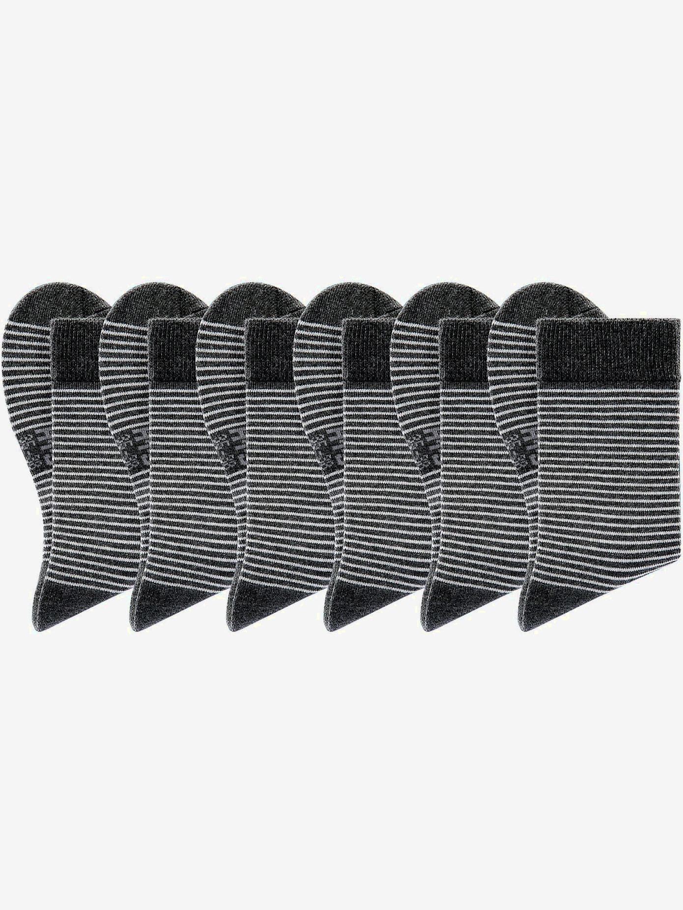 Chaussettes pour femme au design rayé tendance