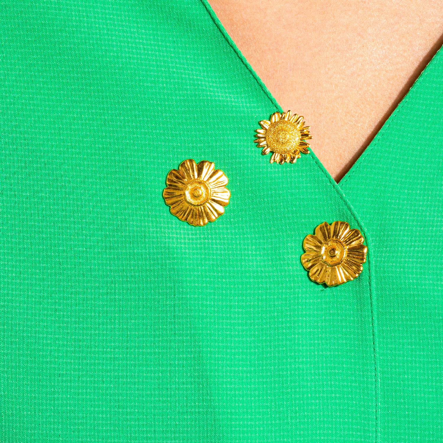 House of Vincent Arcane Meadow Pin Gilded Broche 18 kt. Forgyldt Sølv VJ167-UOG