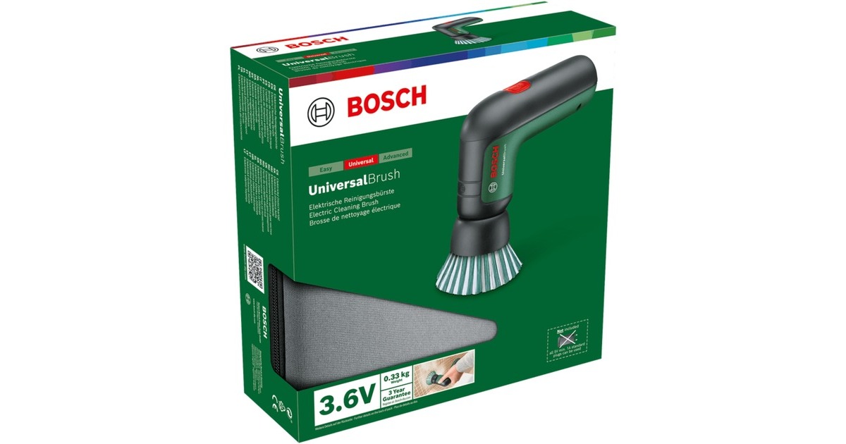 BoschUniversalBrush-set borstelmachine  (Groen/zwart, USB)