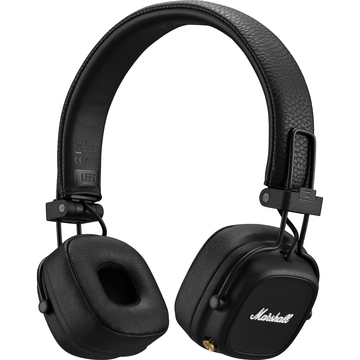 Marshall Major IV trådløse on-ear hodetelefoner (sort)