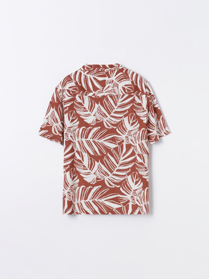 Camisa fluida para resort - Caldero