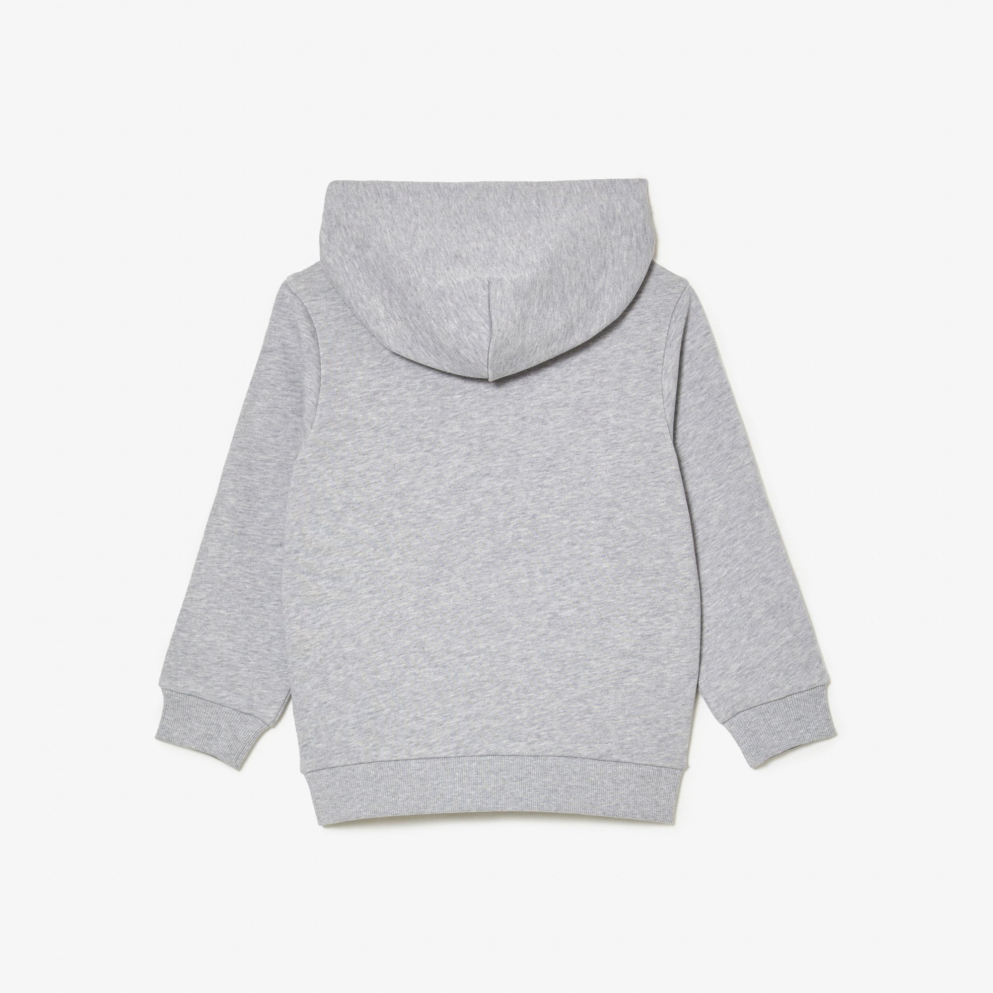 Sweatshirt à capuche en molleton de coton Pullovers & Sweatshirts - Gris - Lacoste - Enfant