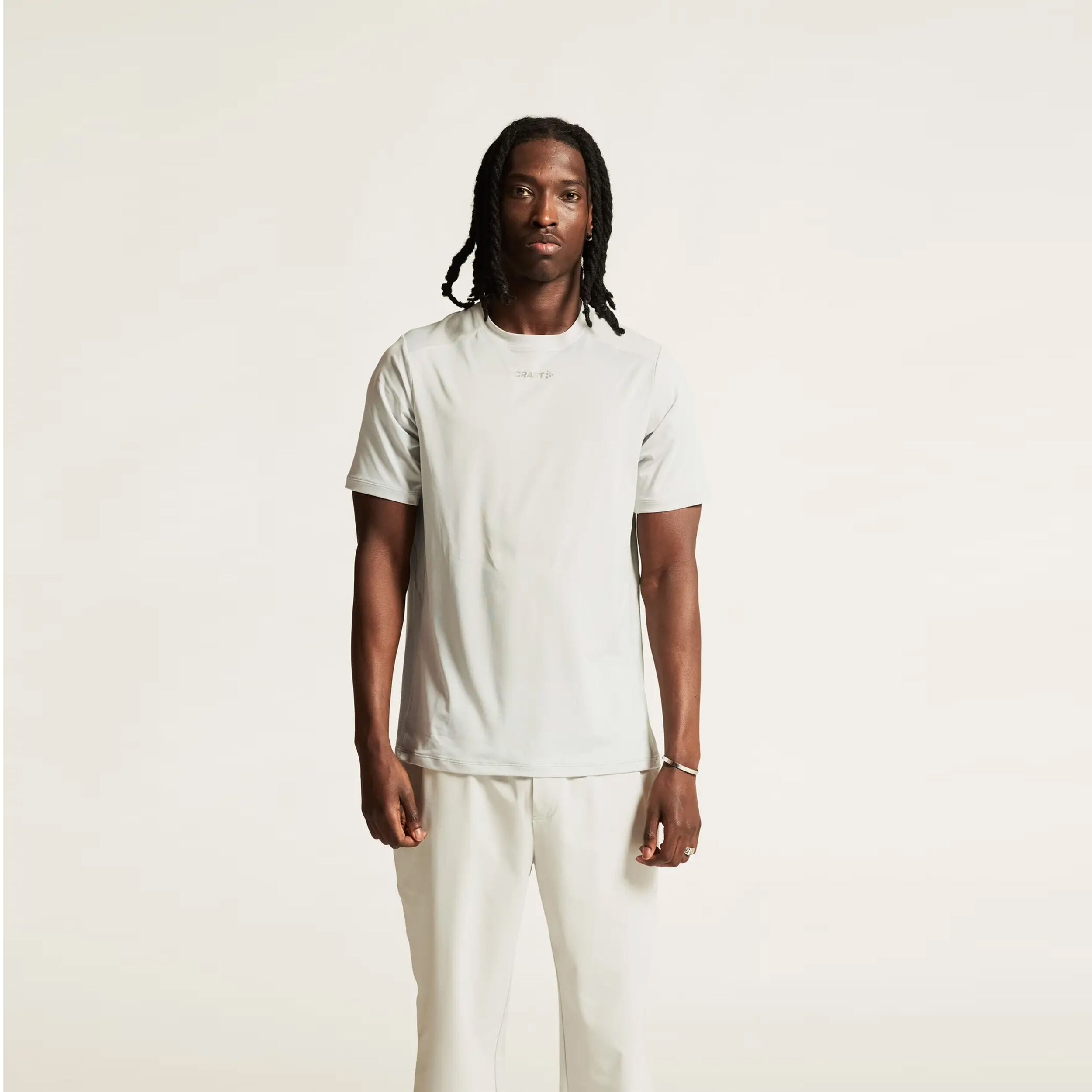 Craft ADV Essence Tee 2 Maillot De Course Hommes - Gris