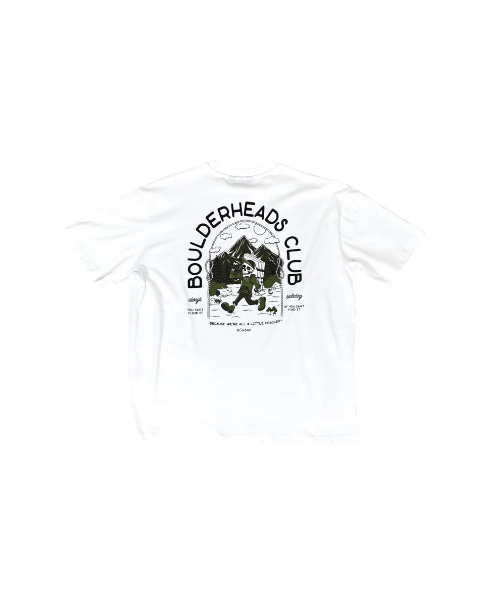 Rúngne Boulderheads Tee Oversized Fit White